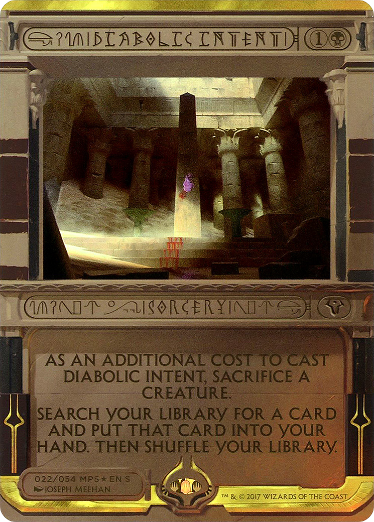 Diabolic Intent (022) - Foil
