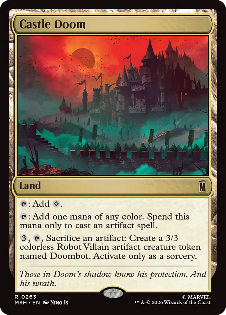 Castle Doom (MSH) - Foil
