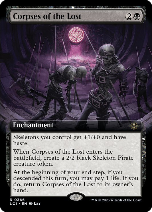 Corpses of the Lost (0366) (Extended Art) - Foil