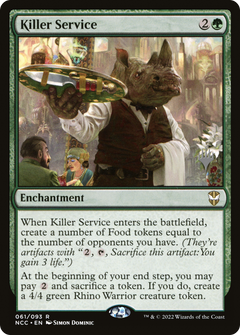 Killer Service (061) (Promo Pack) - Foil