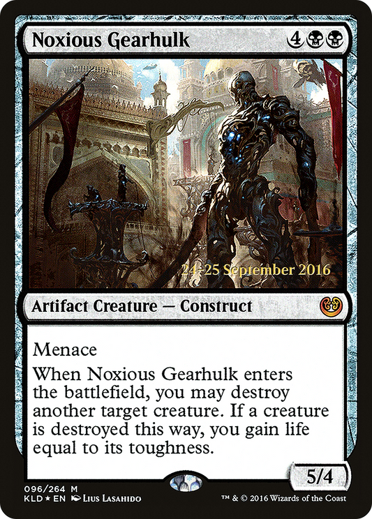 Noxious Gearhulk (096) (Prerelease) - Foil