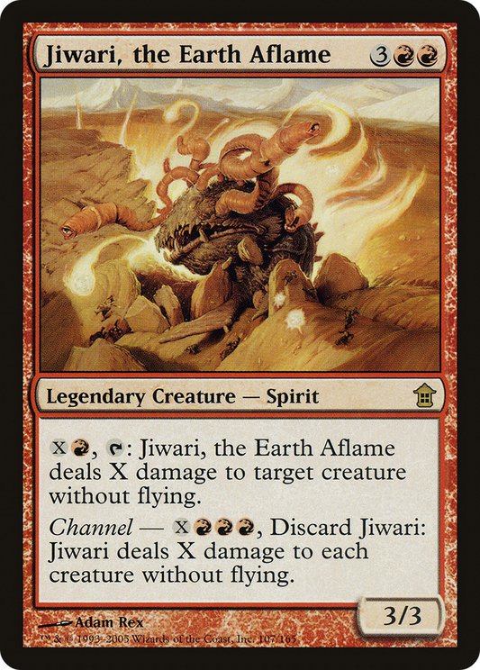 Jiwari, the Earth Aflame - Foil