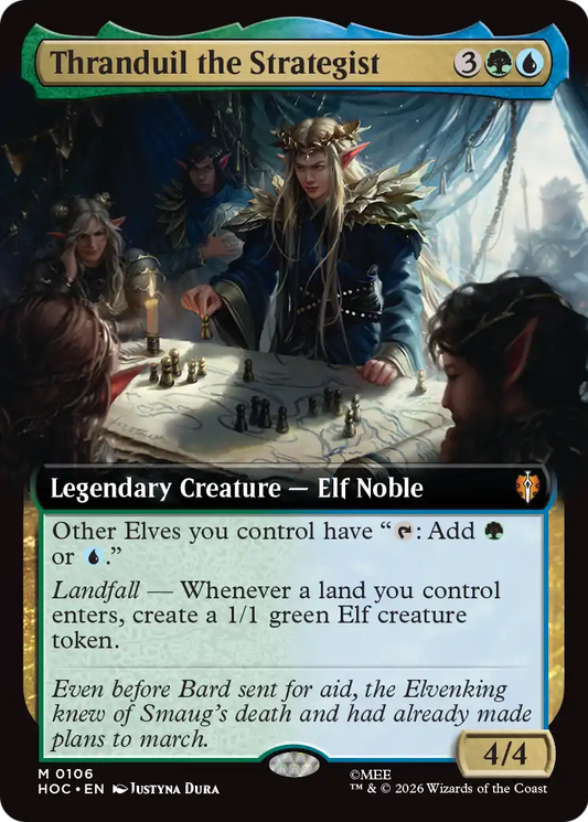 Thranduil the Strategist (0106) (Extended Art) (HOC)
