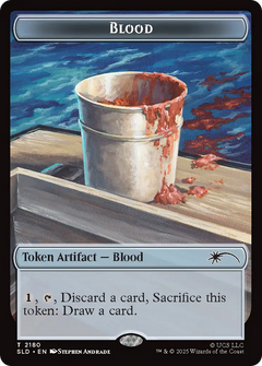 Blood Token (2180) - Rainbow Foil sld