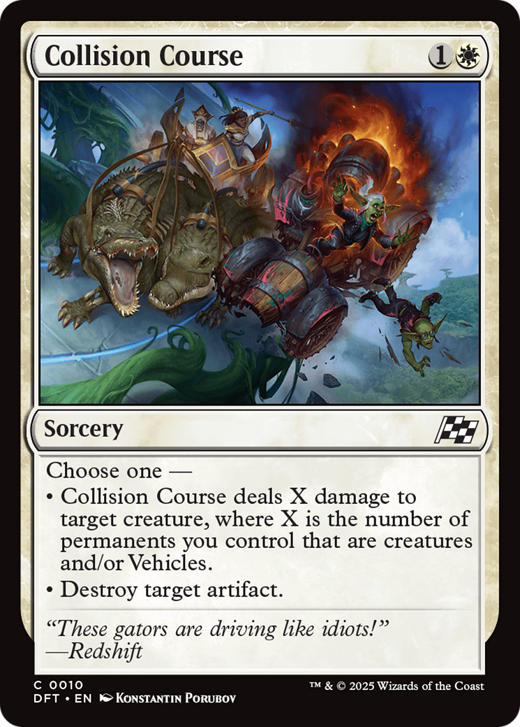 Collision Course - Foil