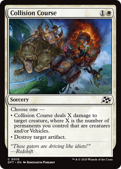 Collision Course - Foil