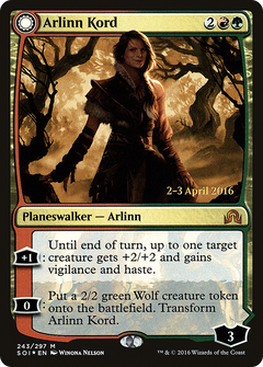 Arlinn Kord // Arlinn, Embraced by the Moon (243) (Prerelease) (PSOI) - Foil