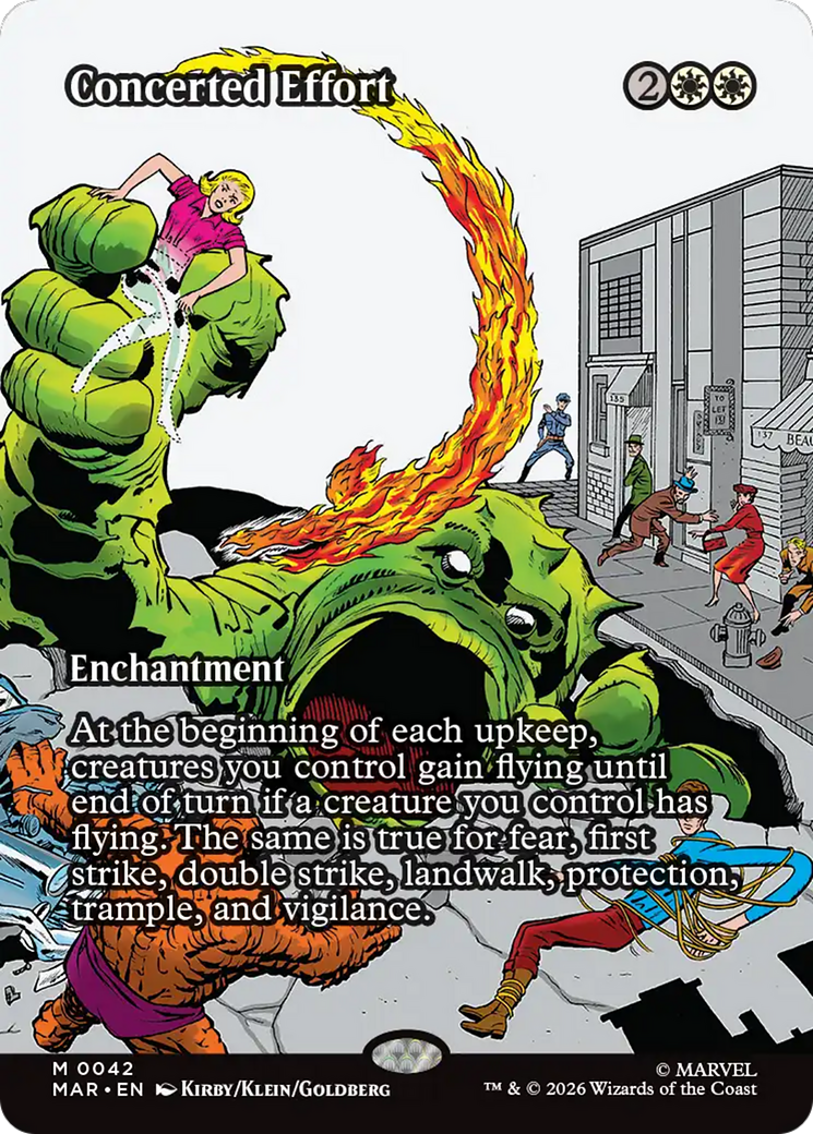 Concerted Effort (0042) (Borderless) (MAR)