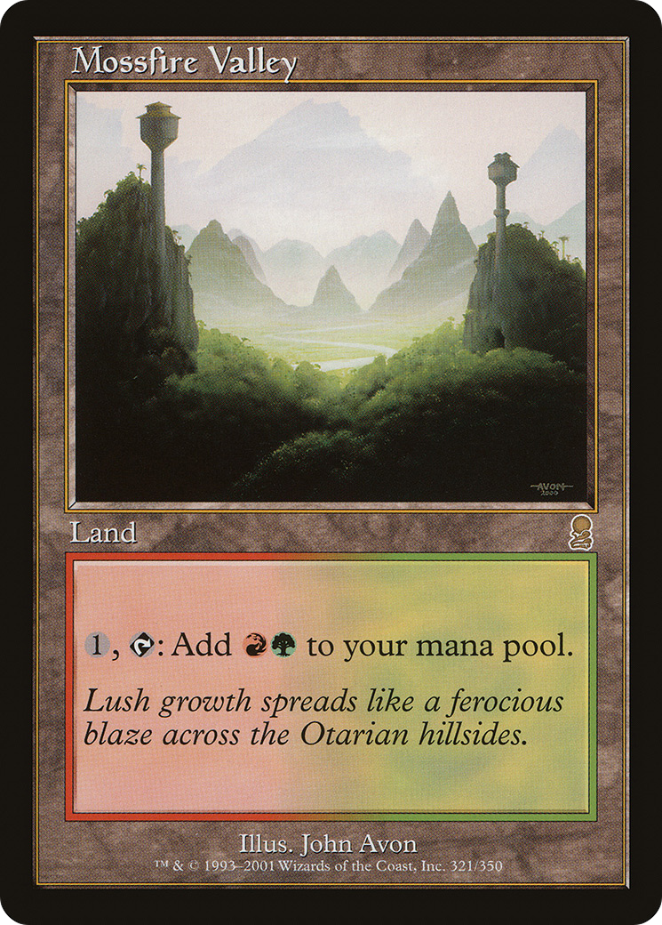 Mossfire Valley - Foil