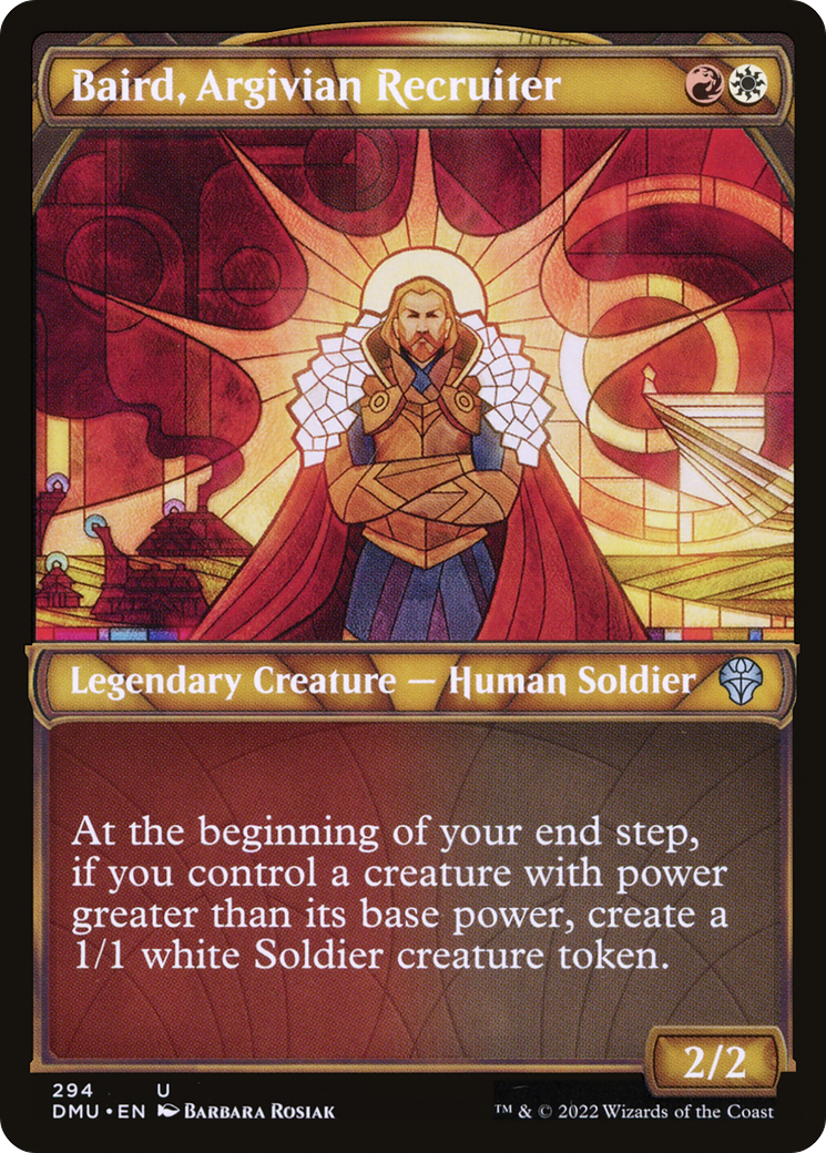 Baird, Argivian Recruiter (294) (Showcase)