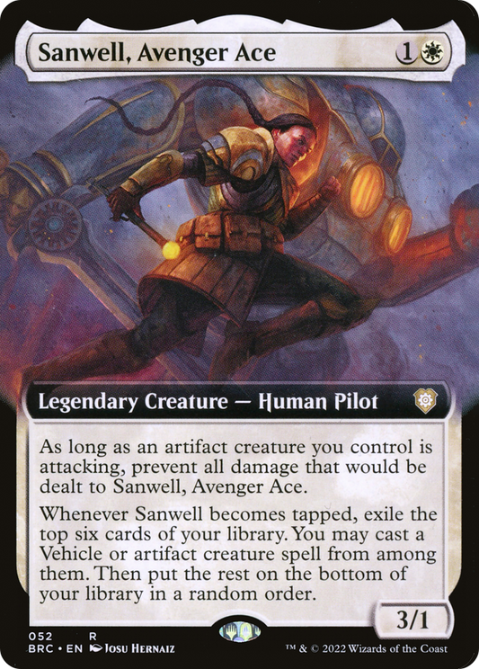 Sanwell, Avenger Ace (052) (Extended Art)
