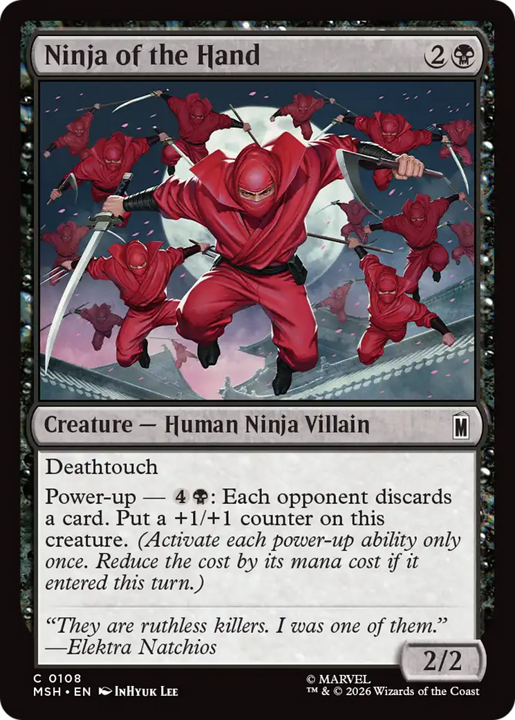 Ninja of the Hand (MSH)