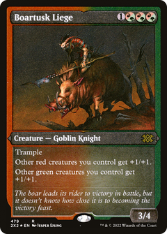 Boartusk Liege - Foil Etched