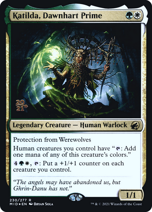 Katilda, Dawnhart Prime (230) (Prerelease) - Foil