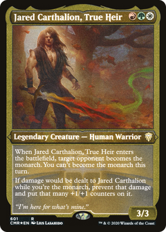 Jared Carthalion, True Heir - Foil Etched