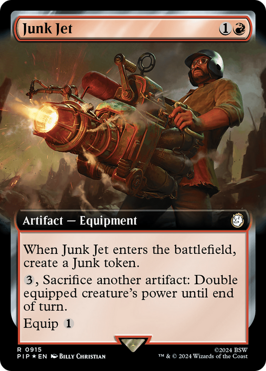 Junk Jet (0915) (Extended Art) - Surge Foil