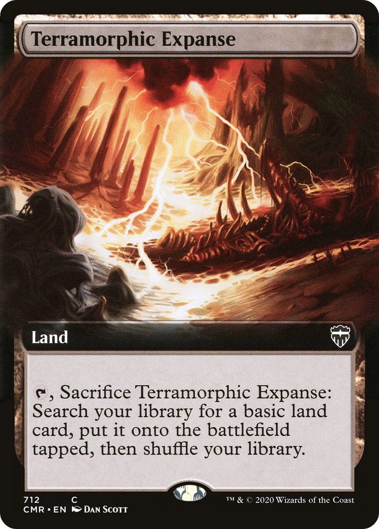 Terramorphic Expanse (712) (Extended Art) - Foil
