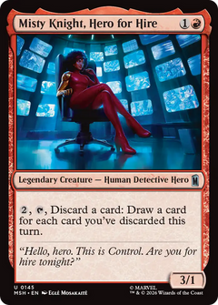 Misty Knight, Hero for Hire (MSH) - Foil