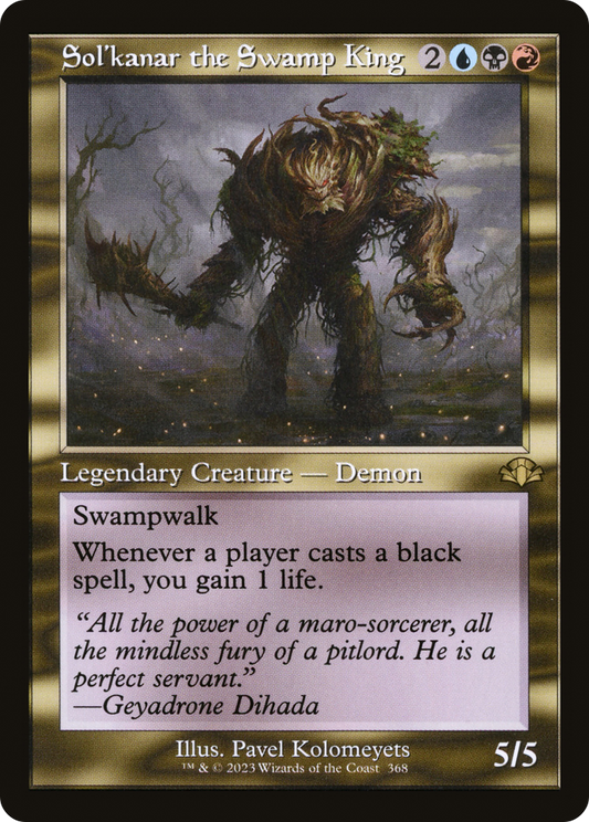 Sol'kanar the Swamp King (368) (Retro Frame)