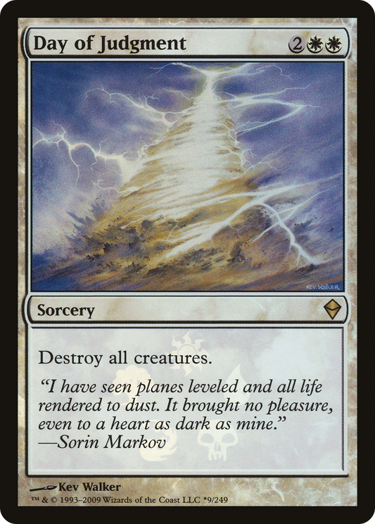 Day of Judgment (009) - Foil