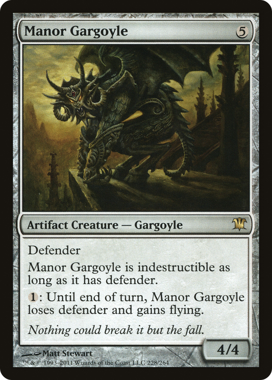 Manor Gargoyle - Foil