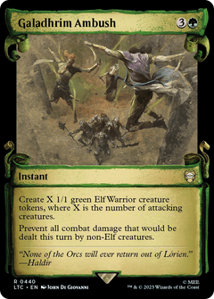 Galadhrim Ambush (0440) (Showcase) - Silver Foil