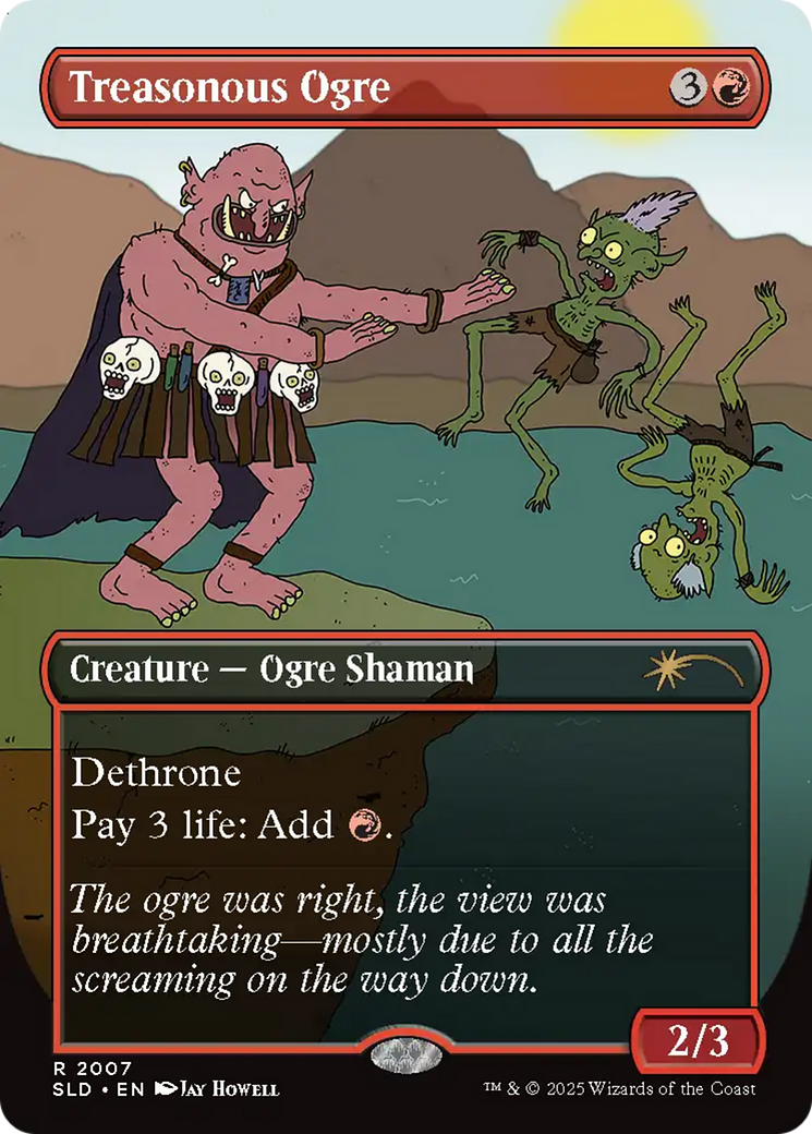 Treasonous Ogre (2007) (Borderless) - Foil
