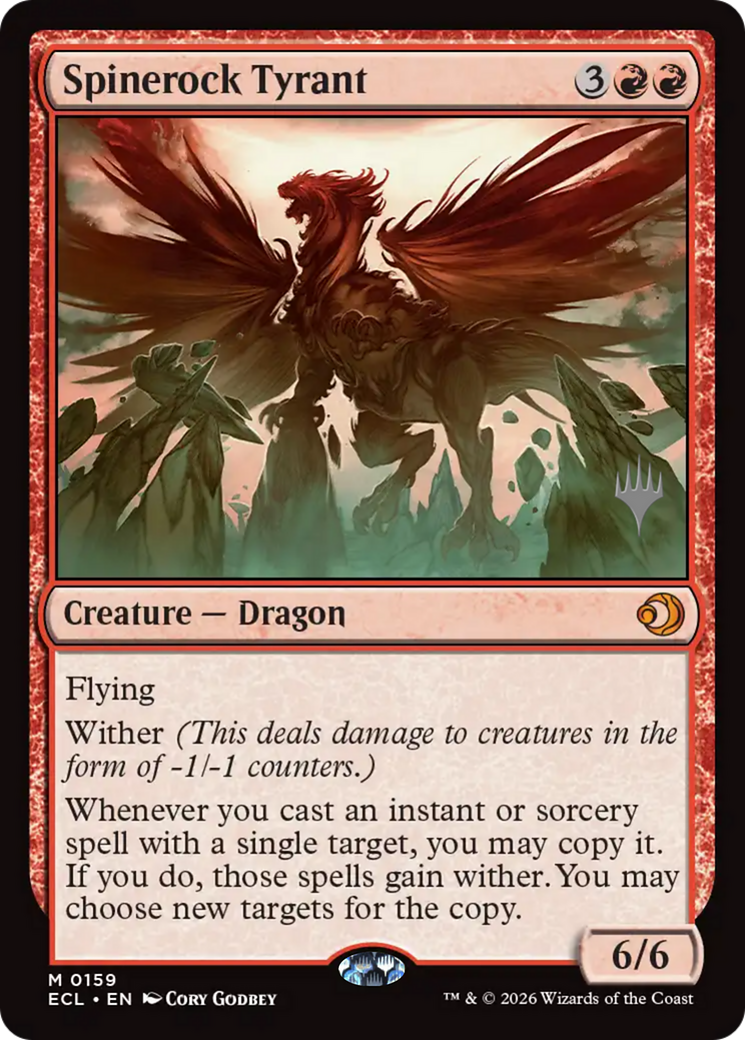 Spinerock Tyrant (0159) (Promo Pack) (PECL)