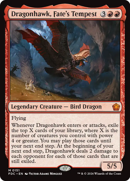 Dragonhawk, Fate's Tempest (FDC)