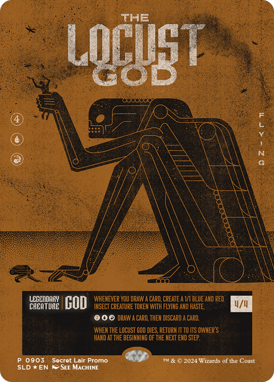 The Locust God (0903) (Showcase) - Foil