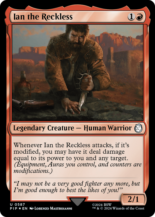 Ian the Reckless (0587) - Surge Foil