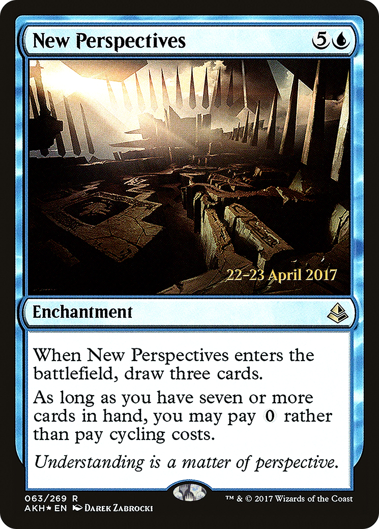 New Perspectives (063) (Prerelease) - Foil