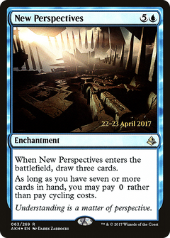 New Perspectives (063) (Prerelease) - Foil