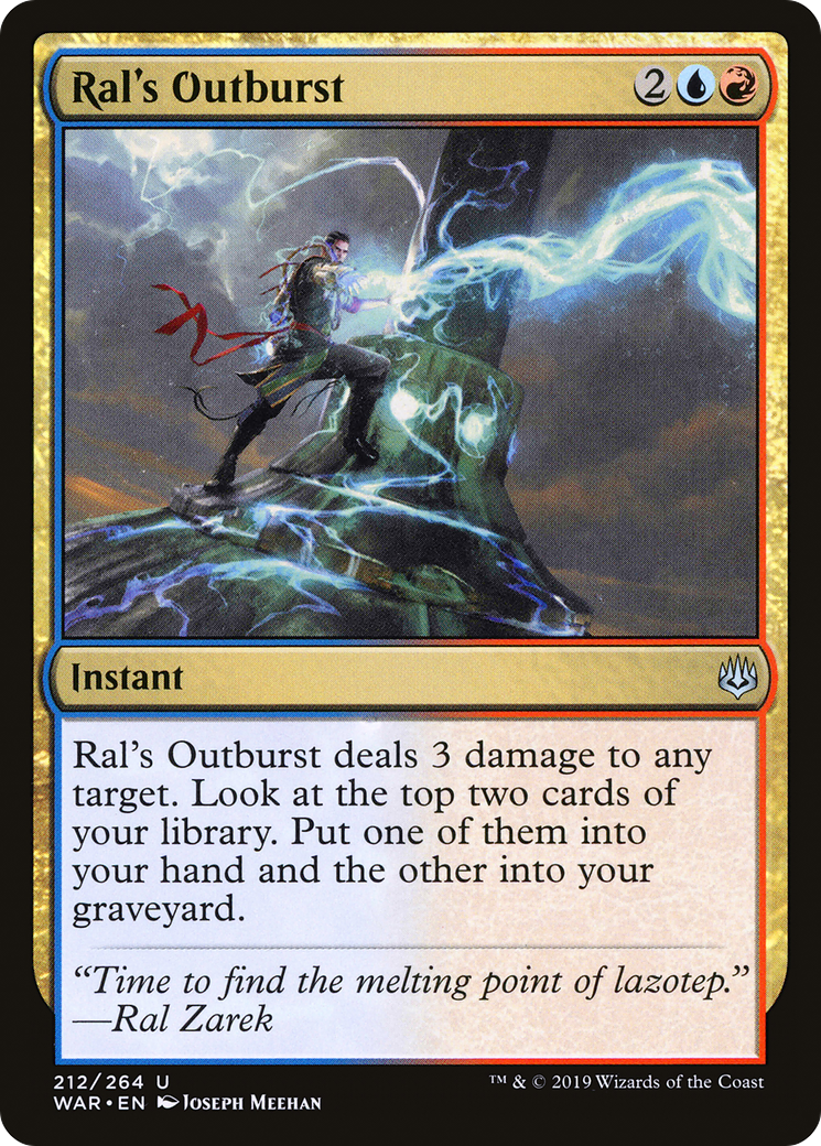 Ral's Outburst - Foil