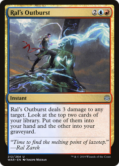 Ral's Outburst - Foil