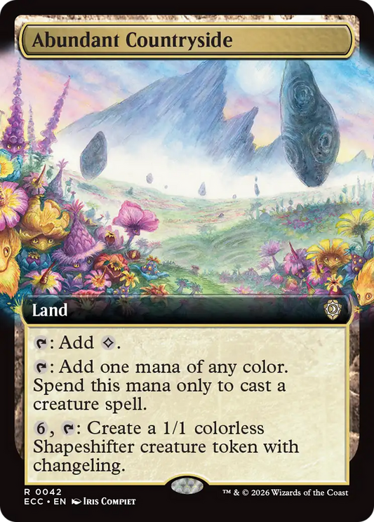 Abundant Countryside (0042) (Extended Art) (ECC)