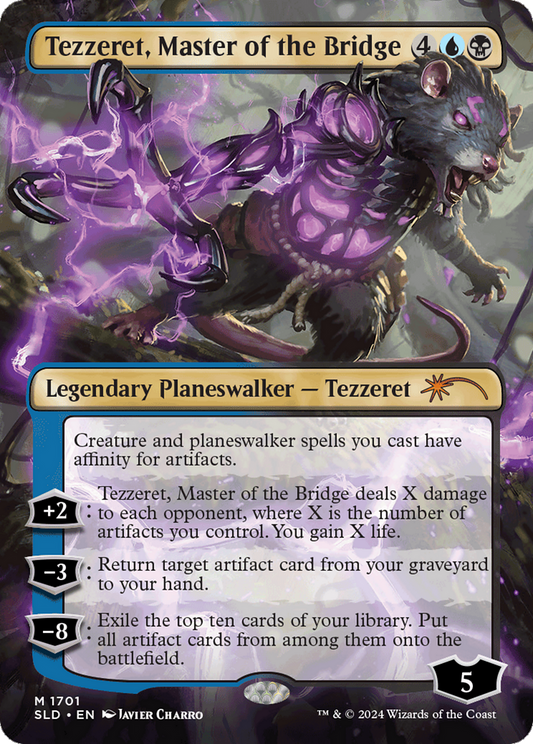 Tezzeret, Master of the Bridge (1701) (Borderless)