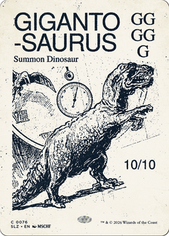 Gigantosaurus (0076) (Showcase) (SLZ)