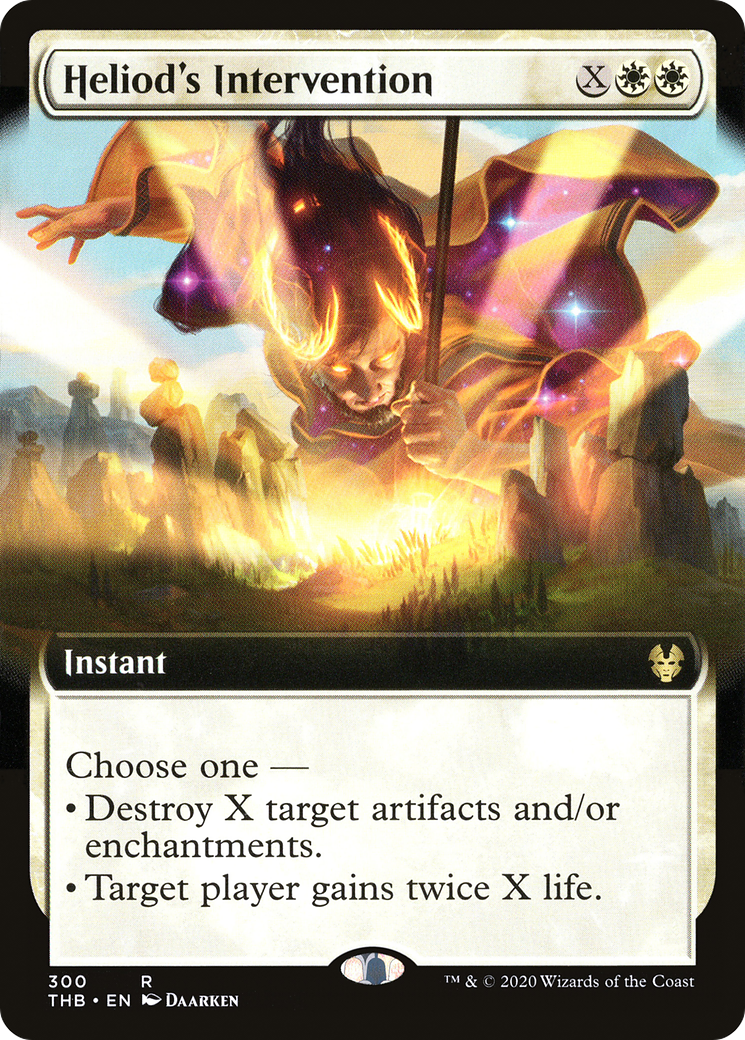 Heliod's Intervention (300) (Extended Art) - Foil