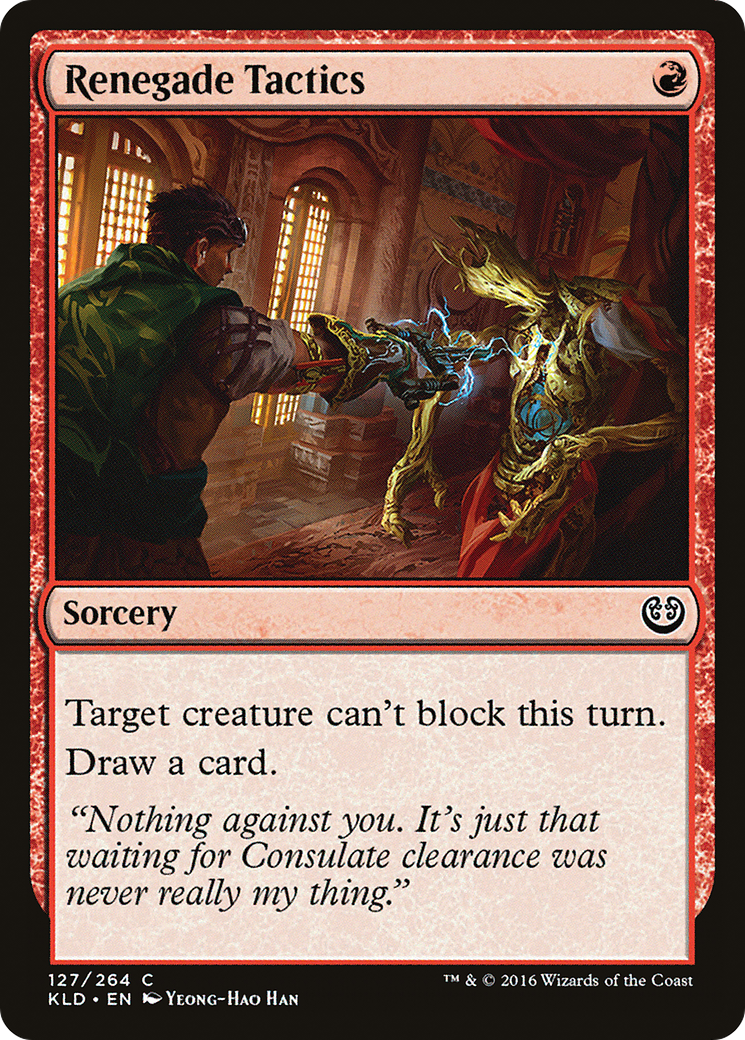 Renegade Tactics - Foil