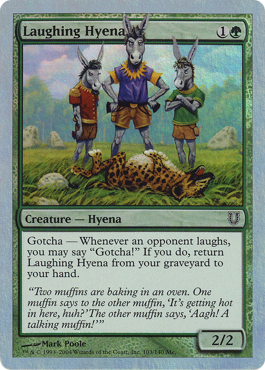 Laughing Hyena - Foil