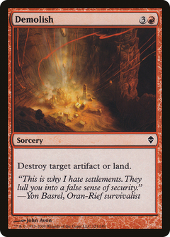 Demolish - Foil