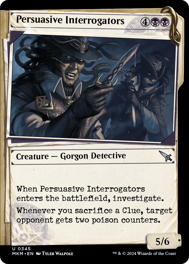Persuasive Interrogators (0345) (Showcase) - Foil