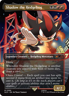 Shadow the Hedgehog (2086) (Borderless) - Foil
