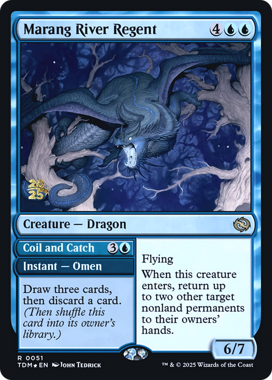Marang River Regent // Coil and Catch (0051) (Prerelease) (PTDM) - Foil