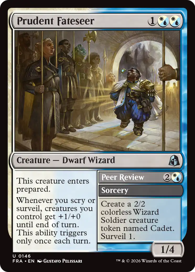 Prudent Fateseer // Peer Review (FRA) - Foil
