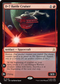 D-7 Battle Cruiser (TRK) - Foil