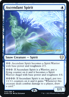 Ascendant Spirit (043) (Prerelease) - Foil