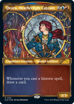 Jhoira, Weatherlight Captain (1276) (Showcase) - Halo Foil