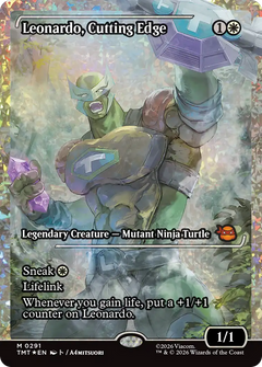 Leonardo, Cutting Edge (0291) (Showcase) (TMT) - Fracture Foil
